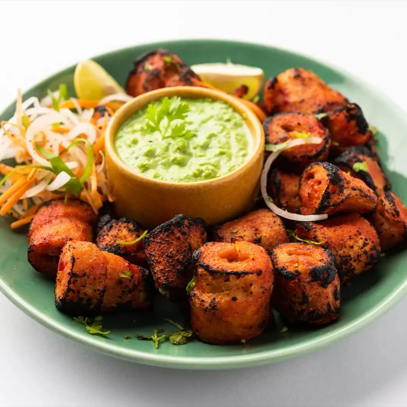 Paneer Tikka at Spicy Nation Regina - tandoori-grilled cottage cheese