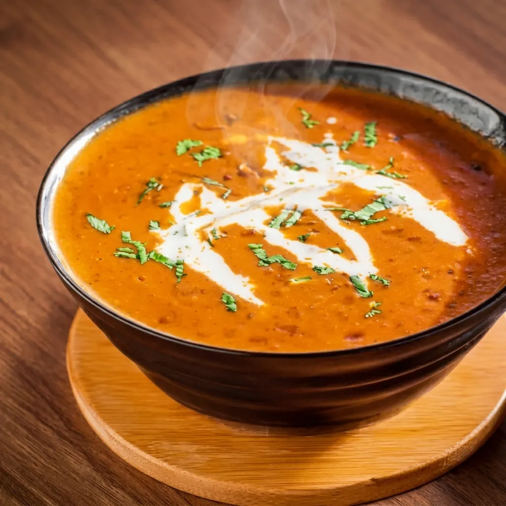 Dal Makhani and traditional vegetarian Indian curries at Spicy Nation Regina Victoria Ave